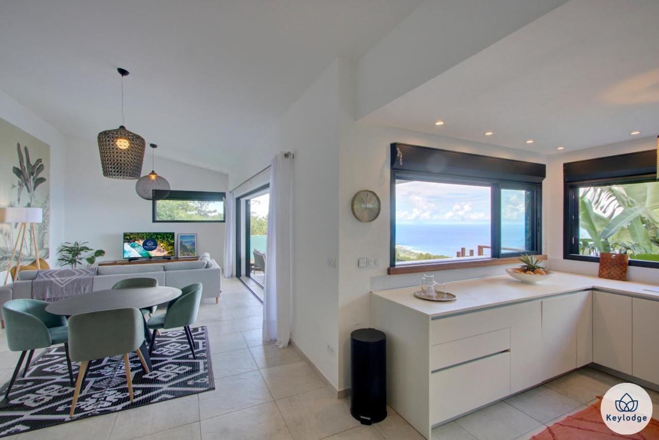 Villa Paloma 4 Etoiles Avec Piscine Et Vue Exceptionnelle Sur L'Ocean A Saint-Leu Exterior photo